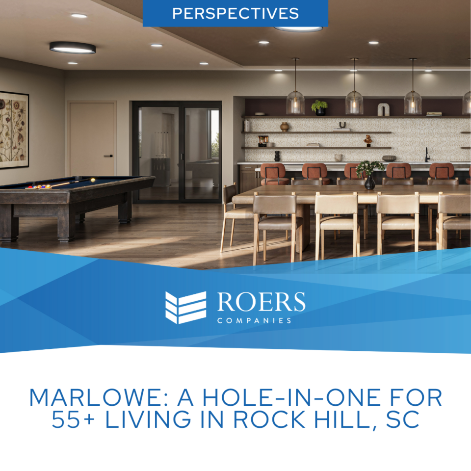 Marlowe: A Hole-in-One for 55+ Living in Rock Hill, SC Reduced Supply Ahead
